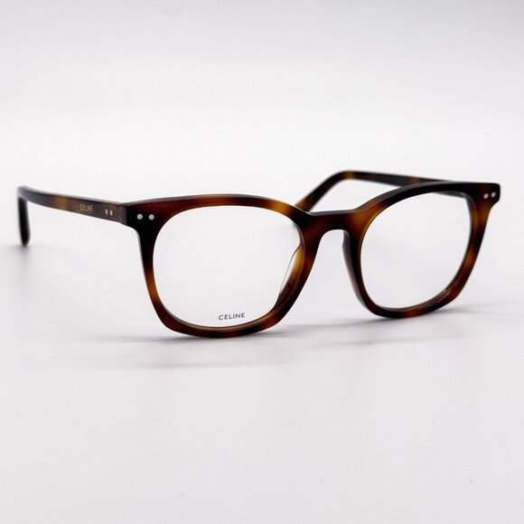 NEW CELINE CL50058I 052 HAVANA WOMEN EYEGLASSES CELINE - Picture 1 of 9